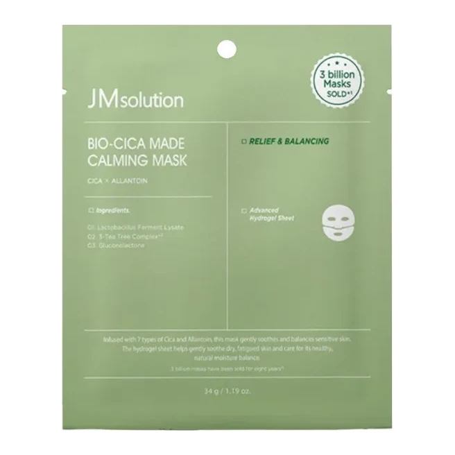JM Solution BIO-CICA MADE CALMING MASK 34 г