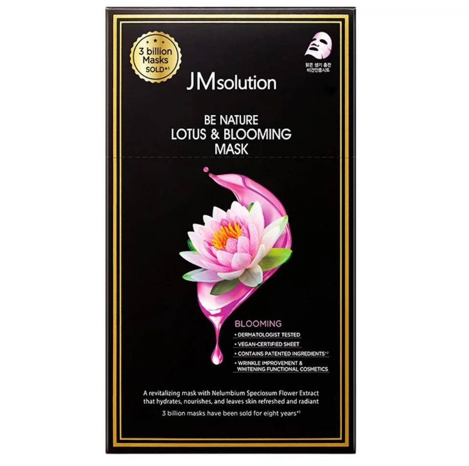 JM Solution JMsolution Be Nature Lotus & Blooming Mask 24 мл