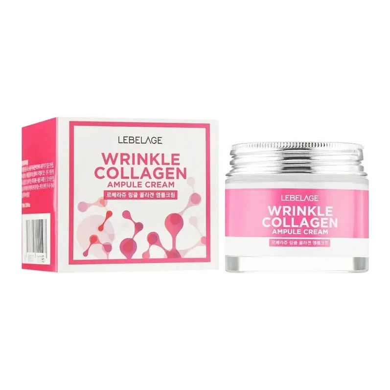 LEBELAGE Ampule Cream Wrinkle Collagen 70 г
