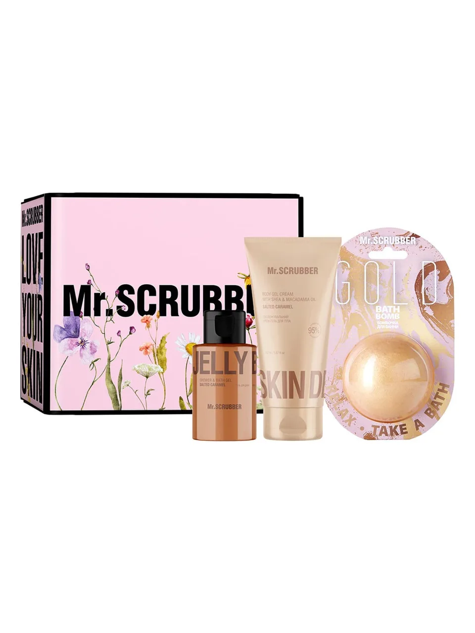 MR. SCRUBBER Подарунковий набір Sweet Caramel