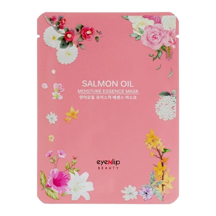 EYENLIP Маска зволожуюча тканинна з лососевою олією для обличчя Eyenlip SALMON OIL MOISTURE ESSENCE MASK 25m