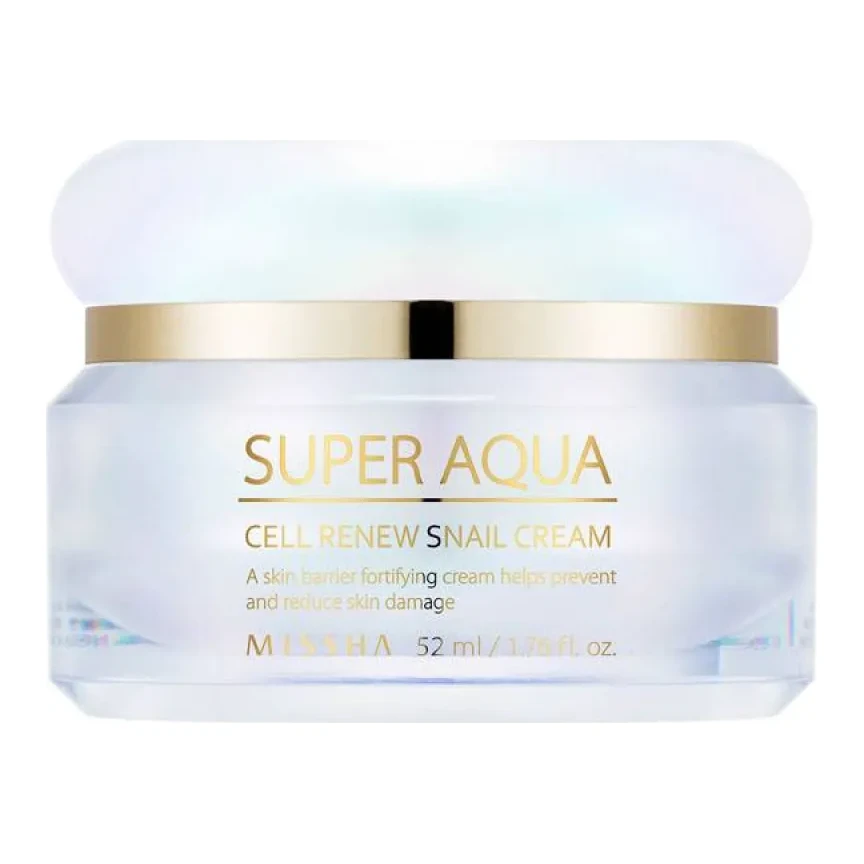 Missha Super Aqua Cell Renew Snail Cream 52 мл
