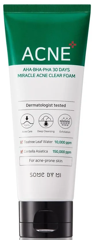 Some By Mi SOMEBYMI AHA.BHA.PHA 30 Days Miracle Foam 100 мл