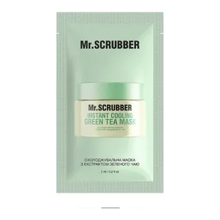 MR. SCRUBBER Instant Cooling Green Tea Mask