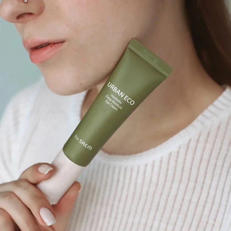 THE SAEM Urban Eco Harakeke Deep Moisture Eye Cream 30 мл