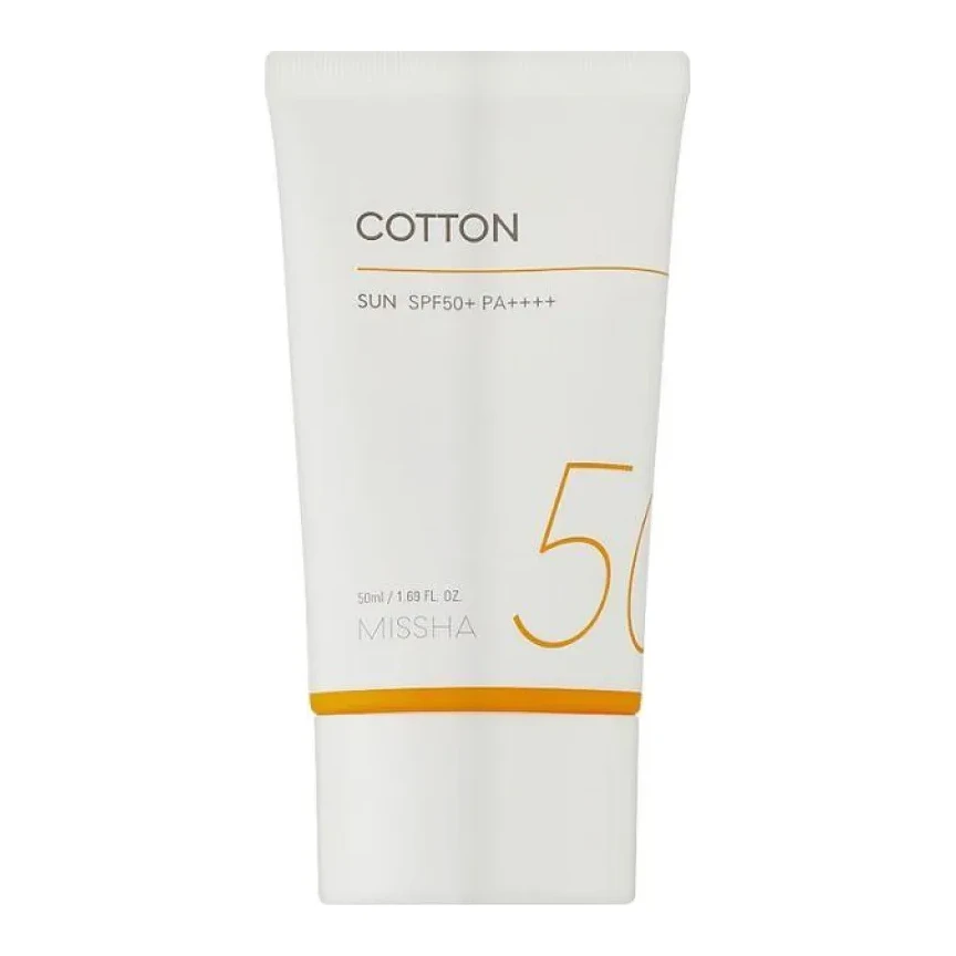 Missha All Around Safe Block Cotton Sun SPF50+ PA++++ 50 мл