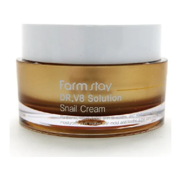 FarmStay DR.V8 Solution Snail Cream 50 мл