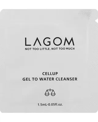 LAGOM Гель для умивання (SACHET) CELLUP GEL TO WATER CLEANSER 1,5ML