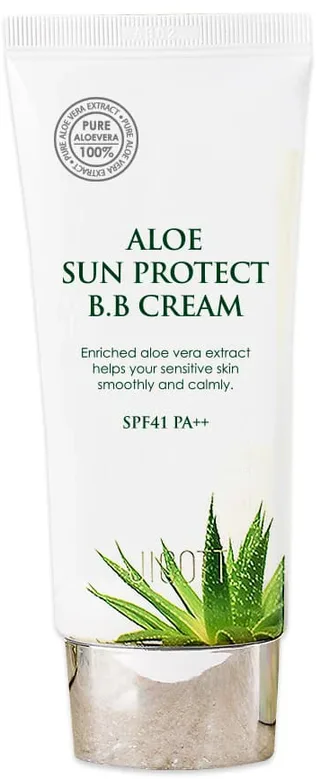 Jigott ALOE SUN PROTECT B.B CREAM SPF41 PA++ 50 мл
