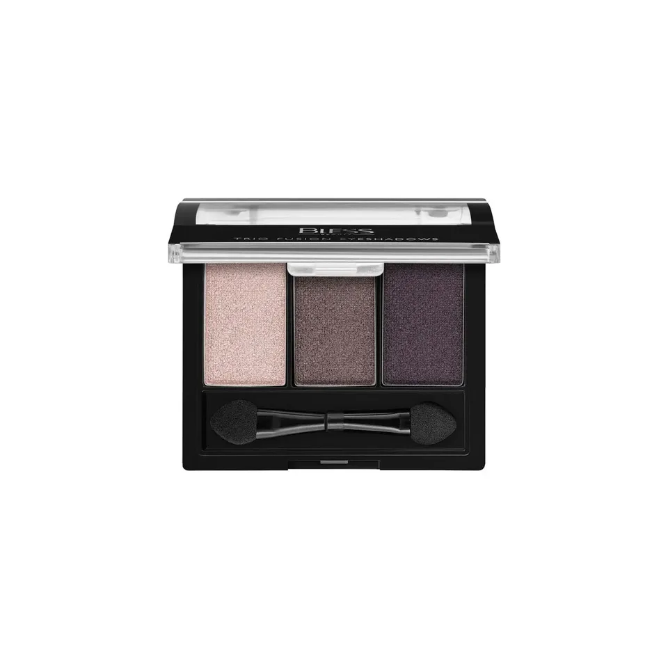 Bless Beauty Компактні Тіні Trio Fusion Eyeshadows №6