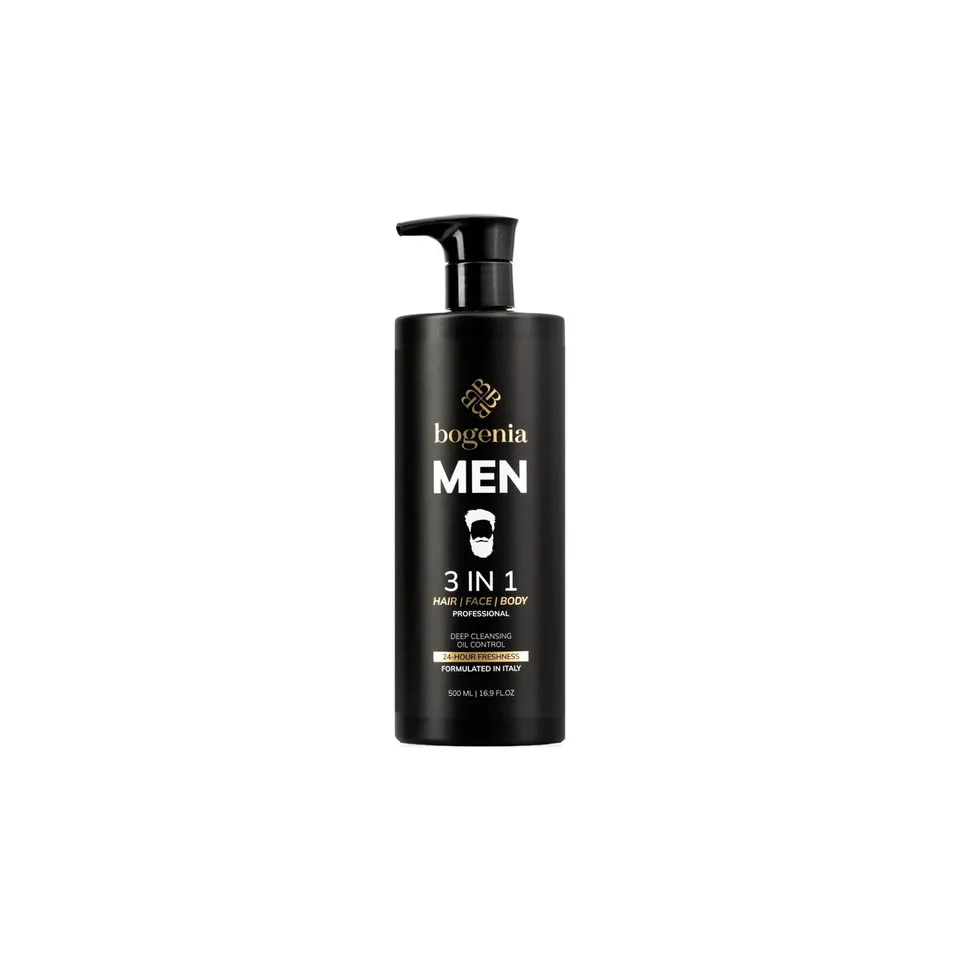 Bogenia Чоловічий засіб Man 3 in 1 Hair Face Body Wash