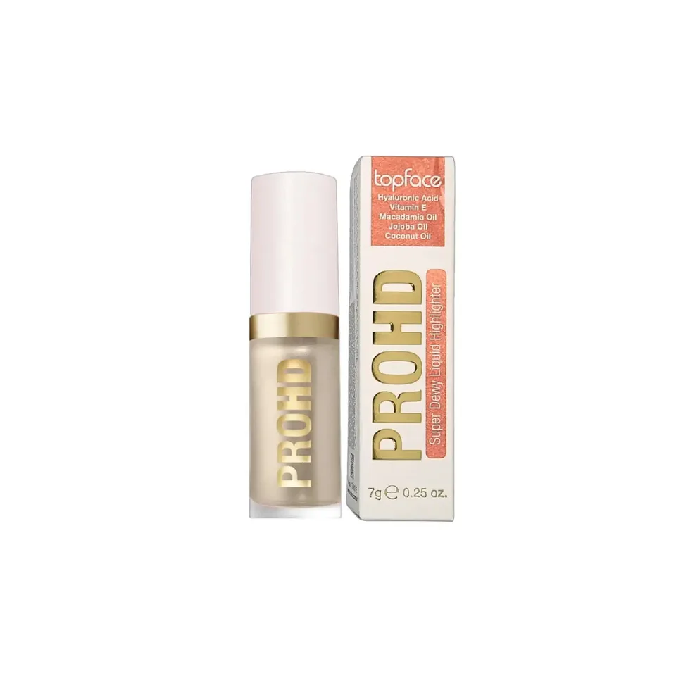 Topface Рідкий хайлайтер для обличчя ProHD Super Dewy Liquid Highlighter №1 Neon Blise
