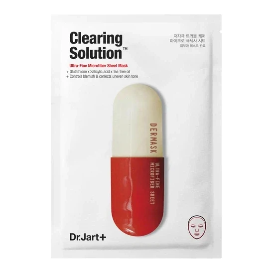 Dr.Jart+ Маска Очищаюча З Саліциловою Кислотою Dr. Jart+ Dermask Micro Jet Clearing Solution 1 маска