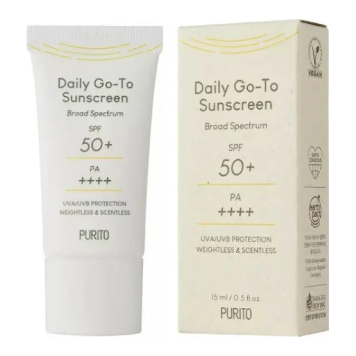 PURITO Daily Go To Sunscreen SPF50+ PA++++ 15 мл
