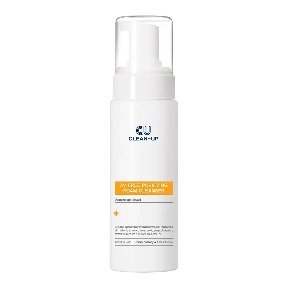 CU SKIN Clean-Up AV Free Clean Foam Cleanser 150 мл