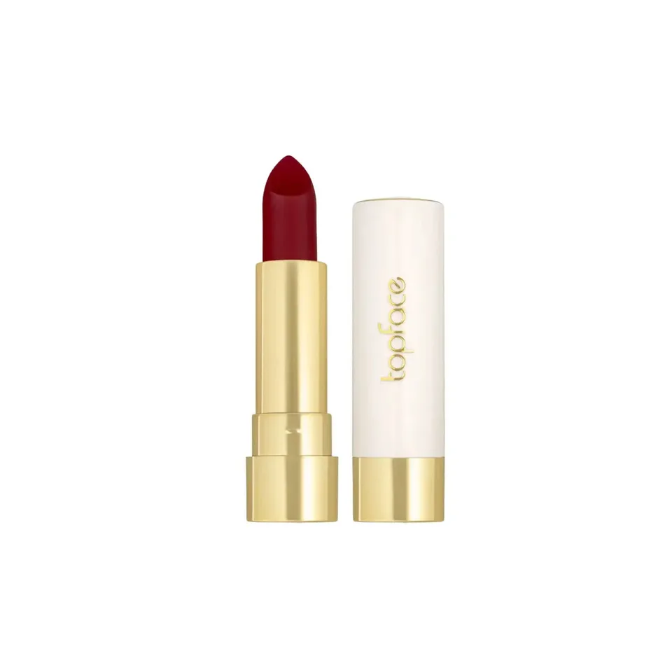 Topface Помада для губ матова Pro HD Soft Matte №20 Lady Danger – Темний бордовий