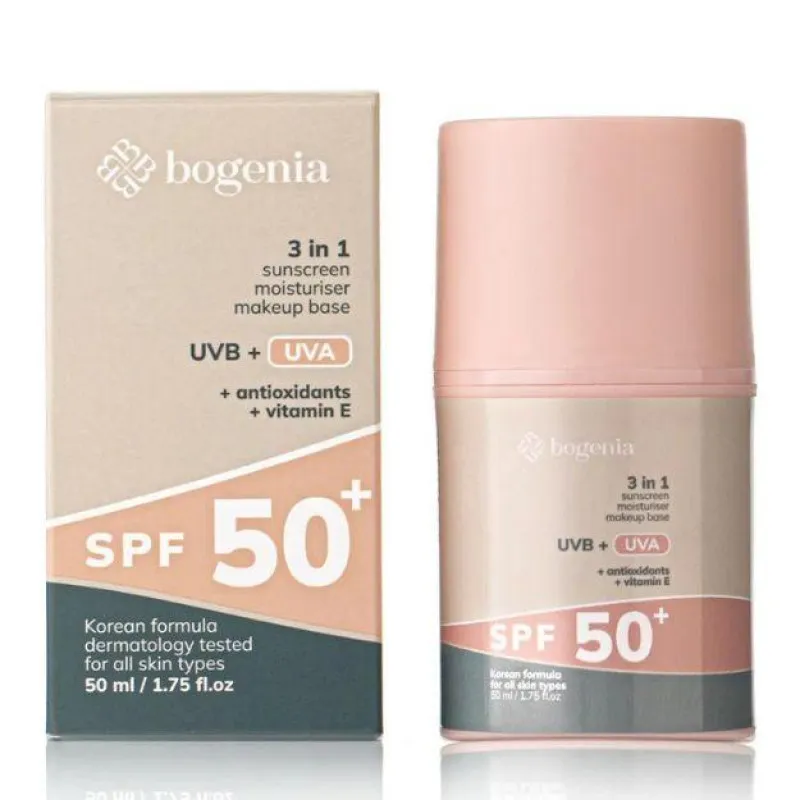 Bogenia Sunscreen Face Cream SPF 50+ 50 мл