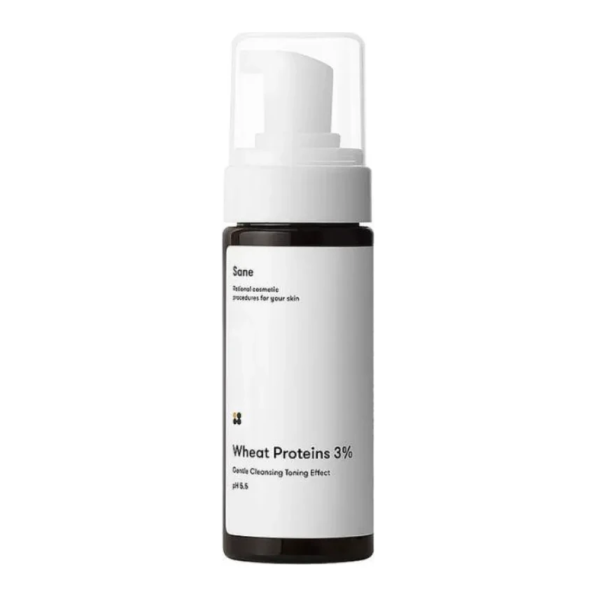 Sane Cleansing Foam With Wheat Proteins 3% 150 мл