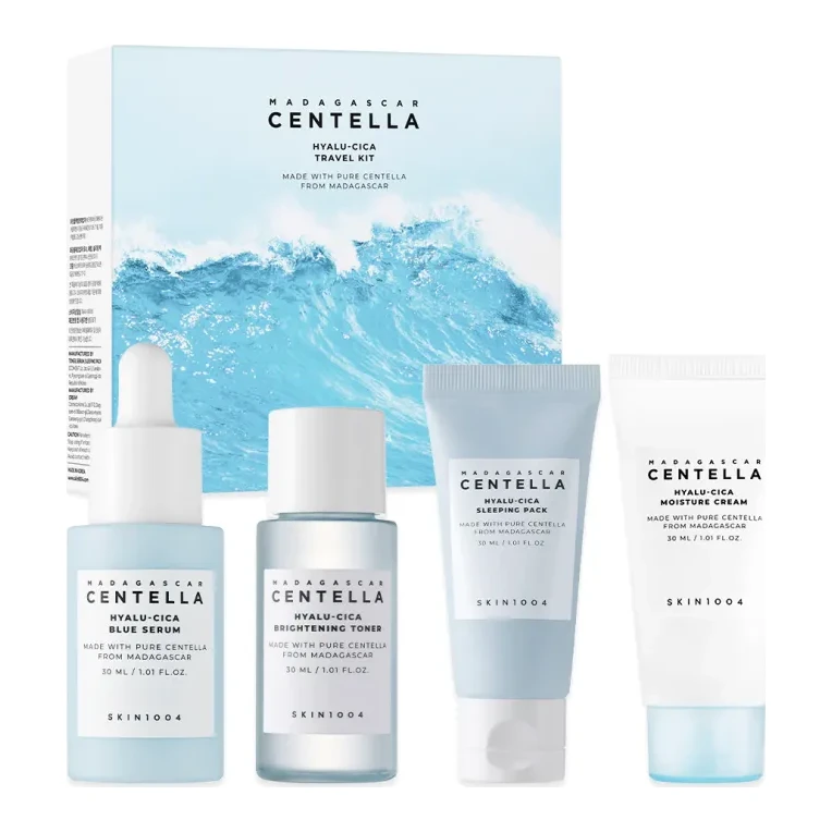 SKIN1004 Madagascar Centella Hyalu-Cica Travel Kit ( + + + ) 30ml+30ml+30ml+30ml