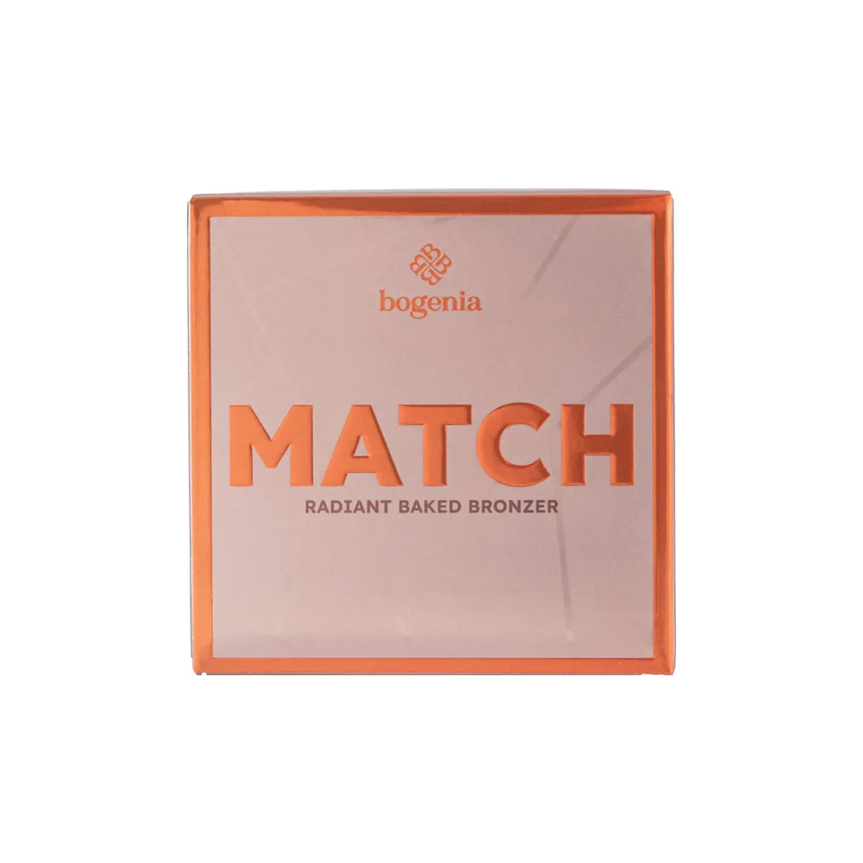 Bogenia Запечений бронзер MATCH Radiant Baked Bronzer