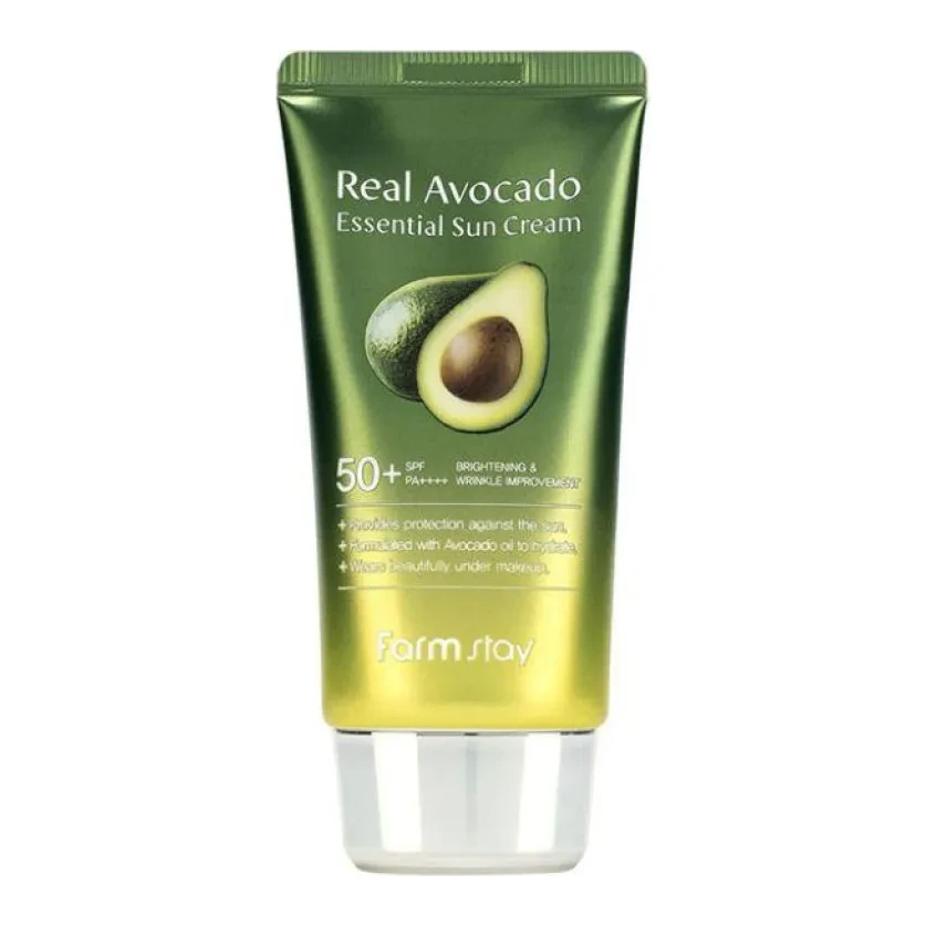 FarmStay Real Avocado Essential Sun Cream SPF 50+ PA++++ 70 мл