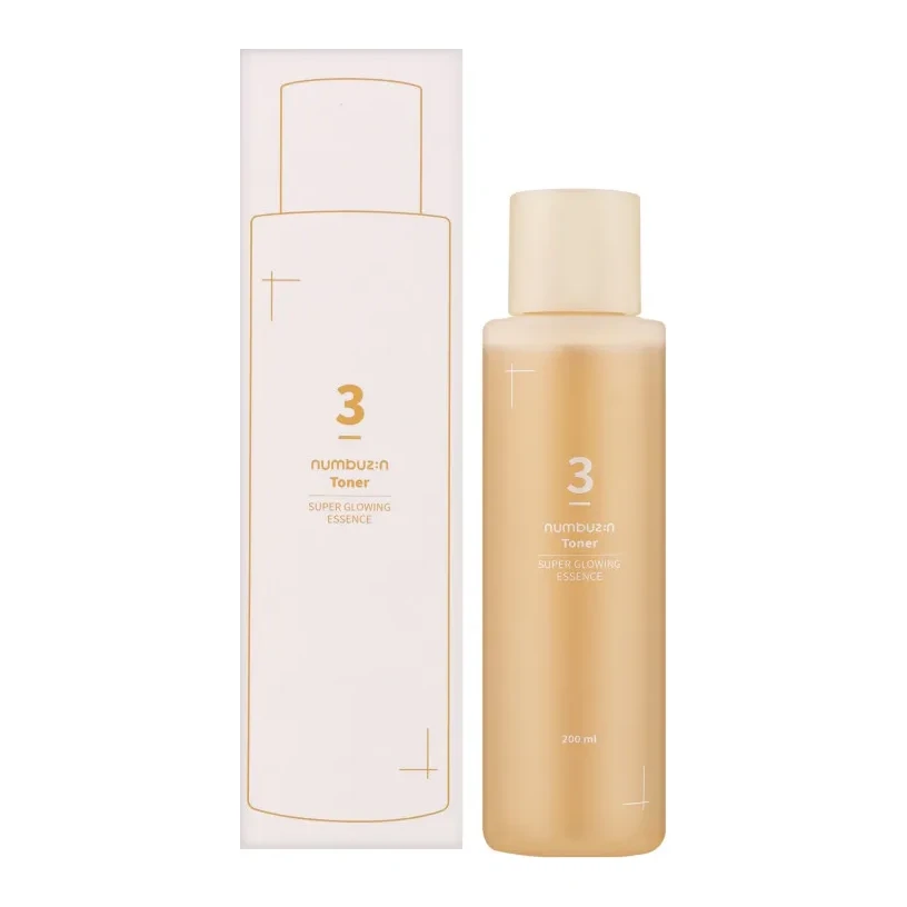 Numbuzin No.3 Super Glowing Essence Toner 200 мл