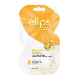 Ellips Маска для волосся «Розкішне сяйво» з олією Алое Вера Ellips Vitamin Hair Mask Smooth & Shiny With Al