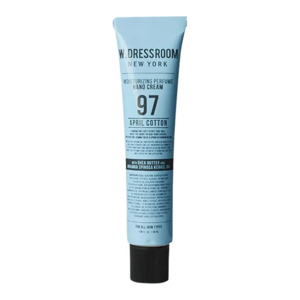 W.Dressroom Парфумований крем для рук "Свіжість Бавовни" W.Dressroom Moisturizing Perfume Hand Cream 97 April Cotton 20 мл