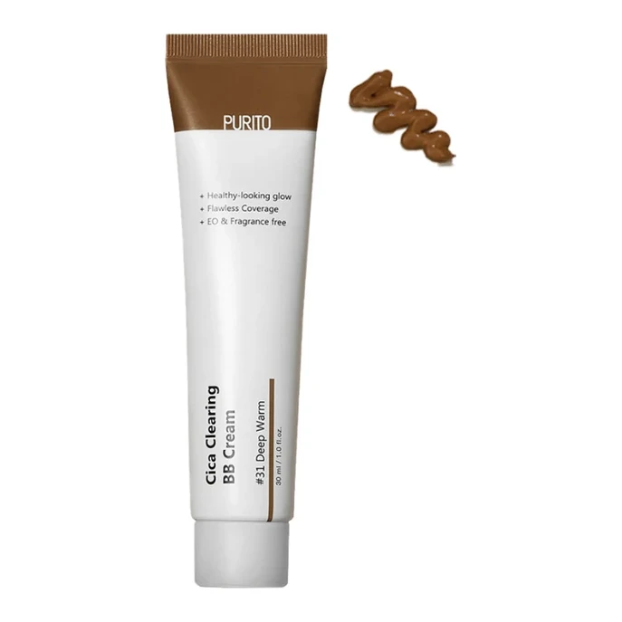PURITO Cica Clearing BB Cream #31 Deep Warm 30 мл