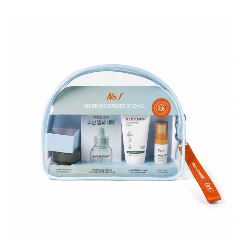 DR.G Travel Kit (cleansing balm8ml+serum10ml+cream30ml+sun serum5ml) 8 мл