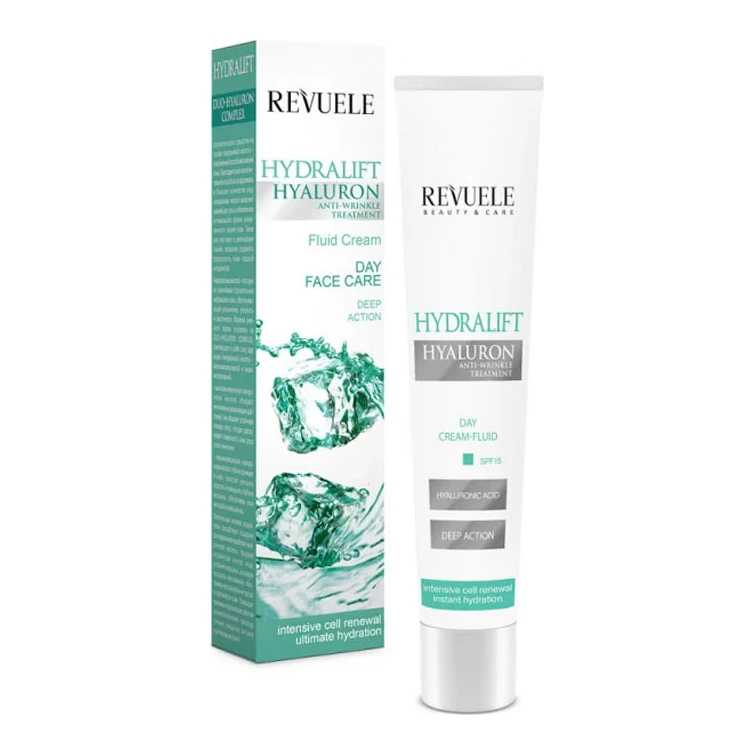 REVUELE Крем-флюїд денний для обличчя Hydralift Hyaluron, 50 мл