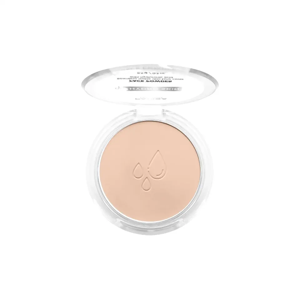 Parisa Cosmetics Компактна матуюча пудра Hydro Skin Face Powder №2 Light Ivory