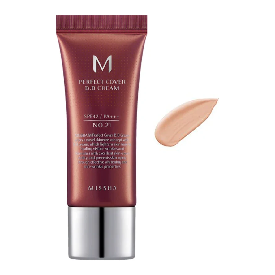 Missha M Perfect Cover BB Cream SPF 42 / PA +++(№21) 20 мл