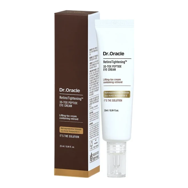 DR. ORACLE Retino Tightening 3D-TOX Peptide Eye Cream 25 мл