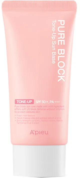 A PIEU Pure Block Tone-Up Sun Base SPF50+/PA+++ 50 мл