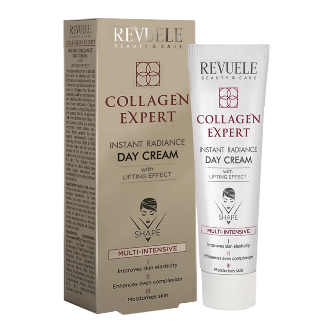 REVUELE Крем-сяйво денний COLLAGEN EXPERT, 50 мл