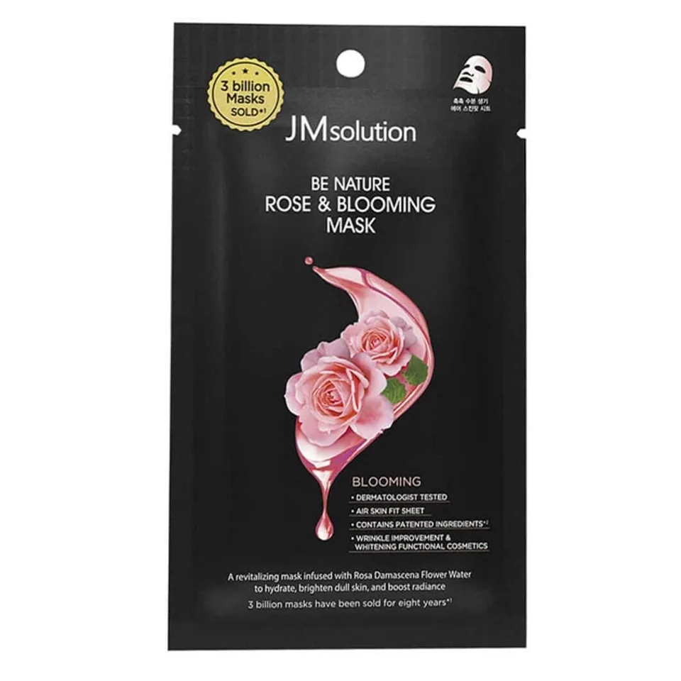JM Solution JMsolution Be Nature Rose & Blooming Mask 24 мл
