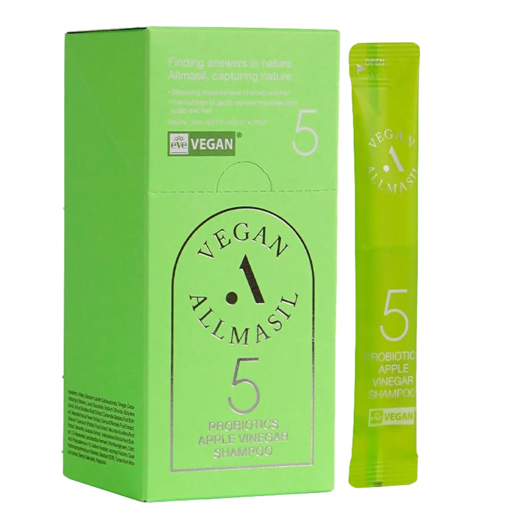 Allmasil 5 Probiotics Apple Vinegar Shampoo