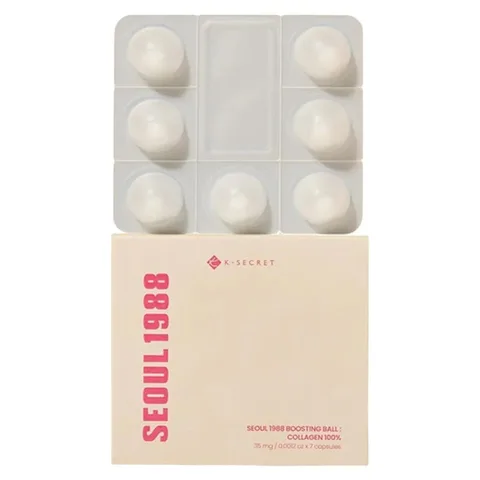 K-SECRET Seoul 1988 Boosting Ball: Collagen 100 %, 7 шт*1 блістер