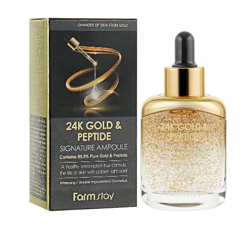 FarmStay 24K Gold and Peptide Signature Ampoule 35 мл