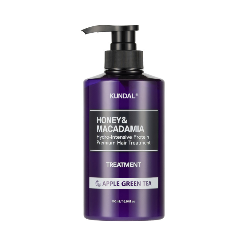 Kundal Honey & Macadamia Protein Hair Treatment Apple Green Tea 500 мл