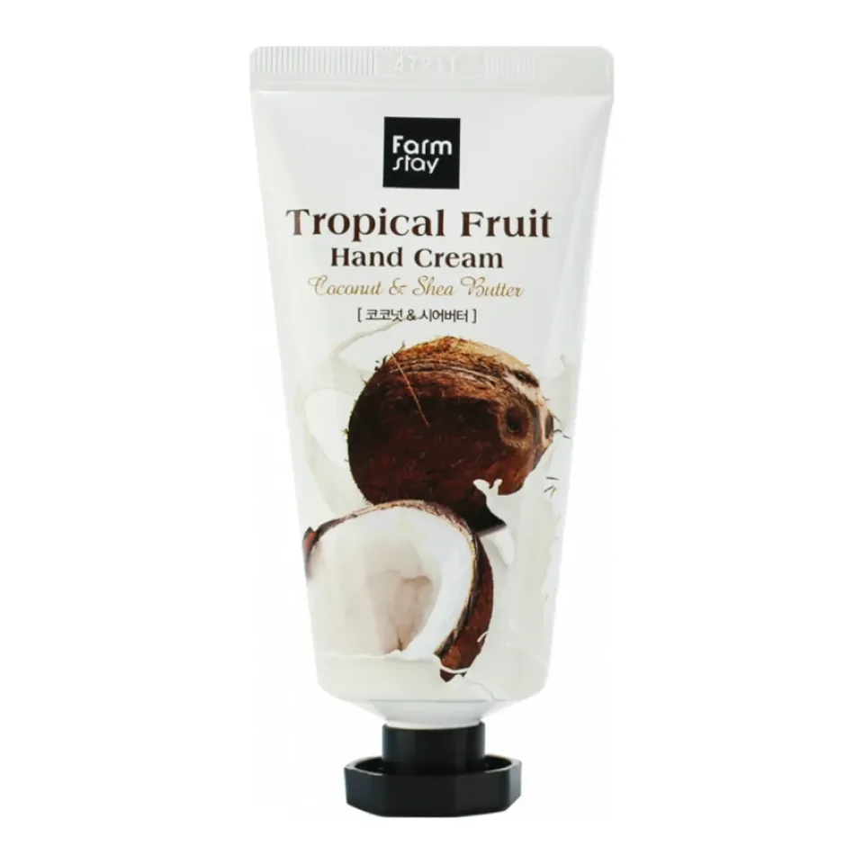 FarmStay Tropical Fruit Hand Cream Coconut & Shea Butter 50 мл