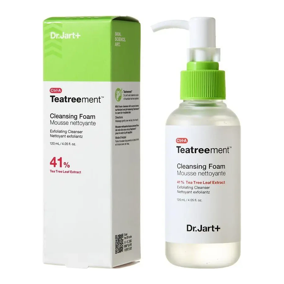 Dr.Jart+ Пінка для вмивання з екстрактом чайного дерева Dr.Jart+ Ctrl+A Teatreatment Cleansing Foam 120 мл