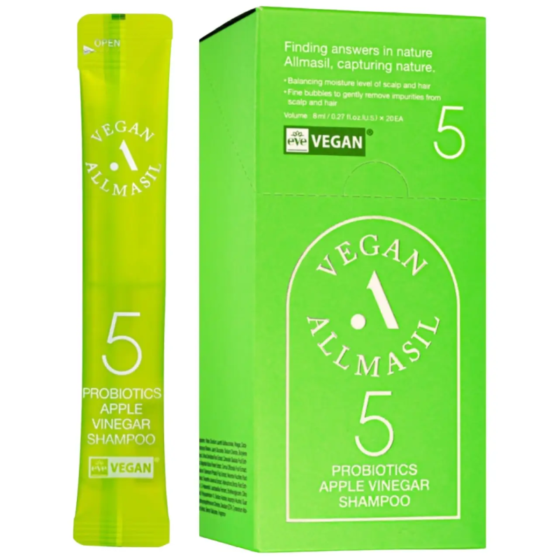 Masil All Masil 5 Probiotics Apple Vinegar Shampoo Stick Pouch 8ml*20ea (пачка) 8 мл