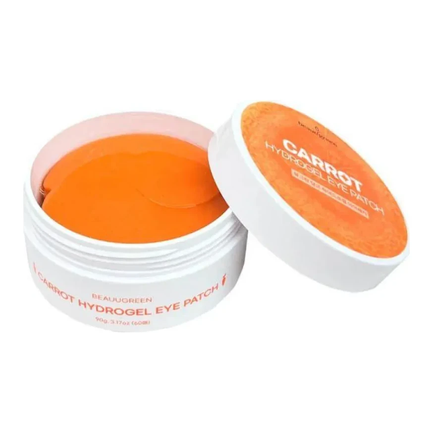 BEAUUGREEN Carrot Hydrogel Eye Patch 60 шт