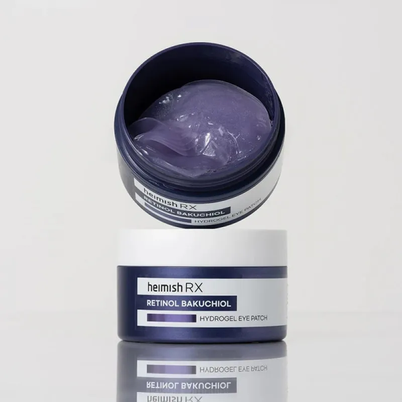 Heimish Гідрогелеві патчі для очей з бакучіолом та ретинолом HEIMISH RX Retinol Bakuchiol Hydrogel Eye Patch 60 шт.