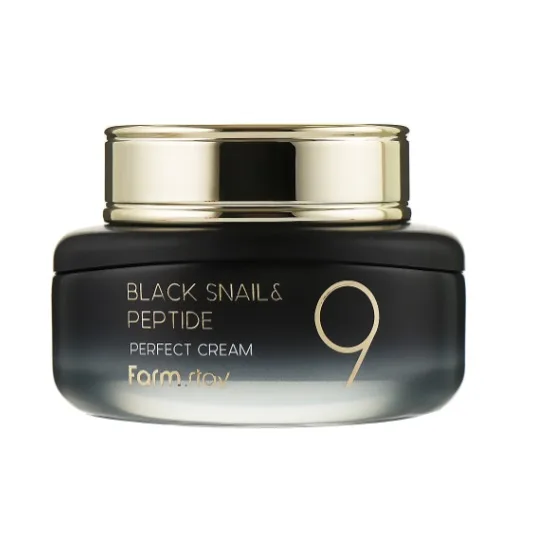 FarmStay Black Snail & Peptide 9 Perfect Cream 55 мл