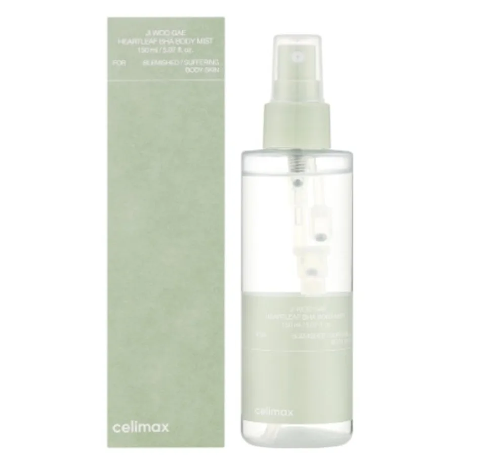 CELIMAX Ji Woo Gae Heartleaf BHA Body Mist 150 мл
