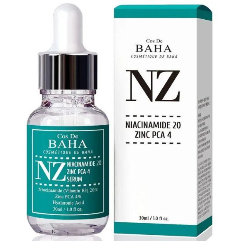 Cos de Baha Niacinamide 20% + Zinc 4% Serum NZ 30 мл