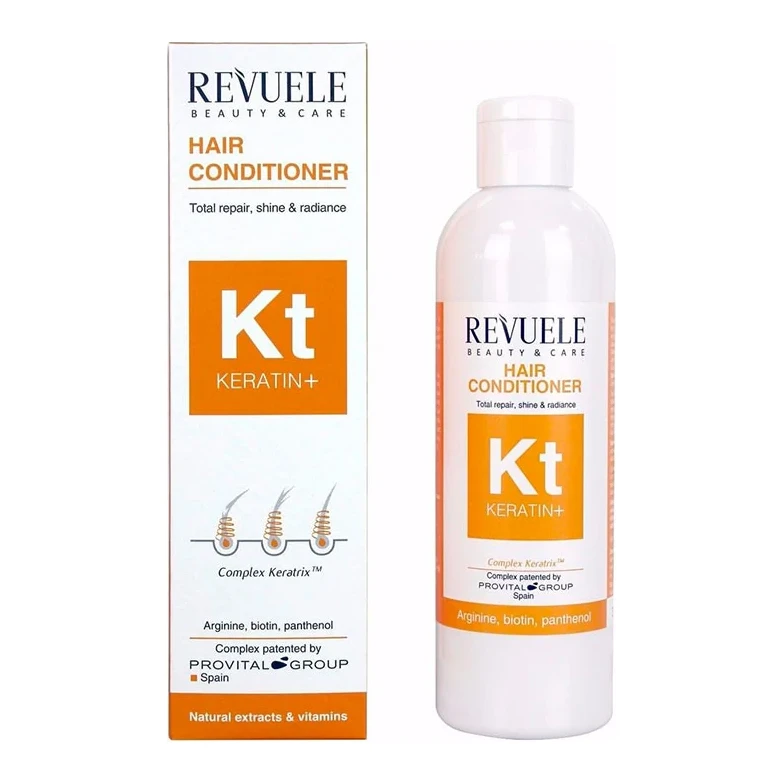 REVUELE Кондиціонер KERATIN+  для ламкого, тьмяного, тонкого волосся , 200 мл